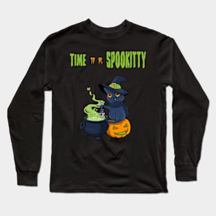 Time to be Spookitty Long Sleeve T-Shirt